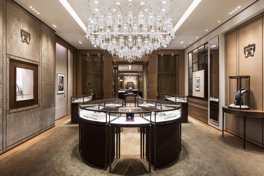 Một showroom thực tế ảo của hãng trang sức xa xỉ Cartier.