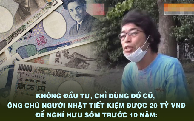 Không đầu tư mà chỉ dùng đồ cũ, ông chú người Nhật tiết kiệm được 20 tỷ VNĐ để nghỉ hưu sớm trước 10 năm: Tận hưởng cuộc sống tối giản, bị vợ bỏ vẫn cảm thấy "tự do"