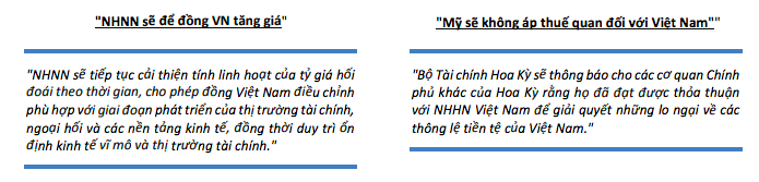 Hai nội dung quan trọng nhất trong thông báo chung mới đây. 