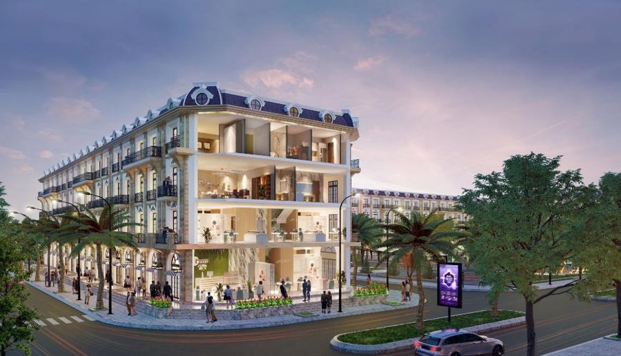 Shophouse D’. Metropole Hà Tĩnh gây ấn tượng với tiềm năng sinh lời hấp dẫn.