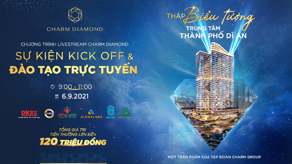 Charm Diamond ‘chào sân’ bằng chương trình kick-off ấn tượng