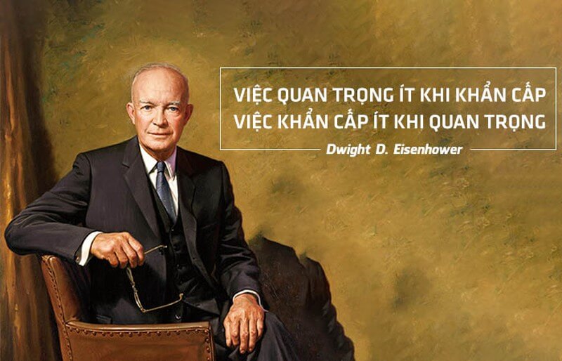 Ma trận Eisenhower: Phương pháp thần kỳ giúp nhân 3 hiệu suất công việc