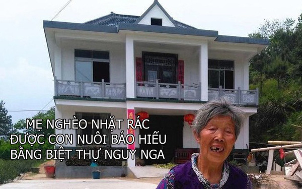 Con gái nuôi tặng căn biệt thự khang trang cho mẹ nghèo từng nhặt rác, làm 'osin' nuôi mình ăn học